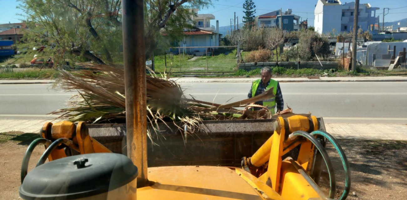 αποκομιδή ογκωδών απορριμμάτων 