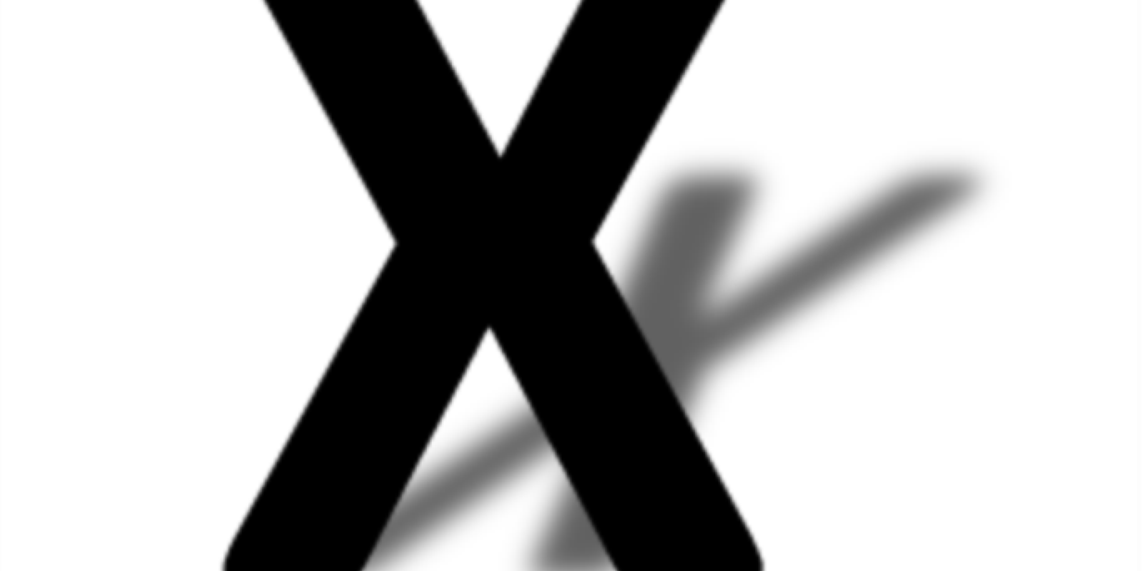x